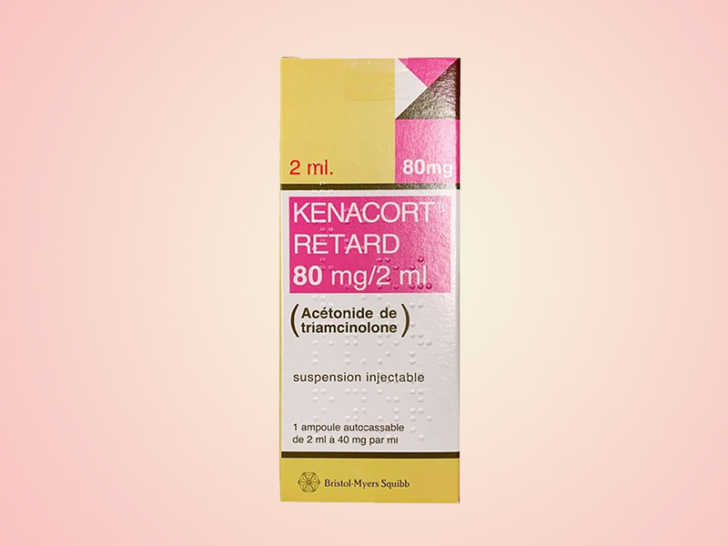 Hộp thuốc Kenacort Retard 80mg/2ml