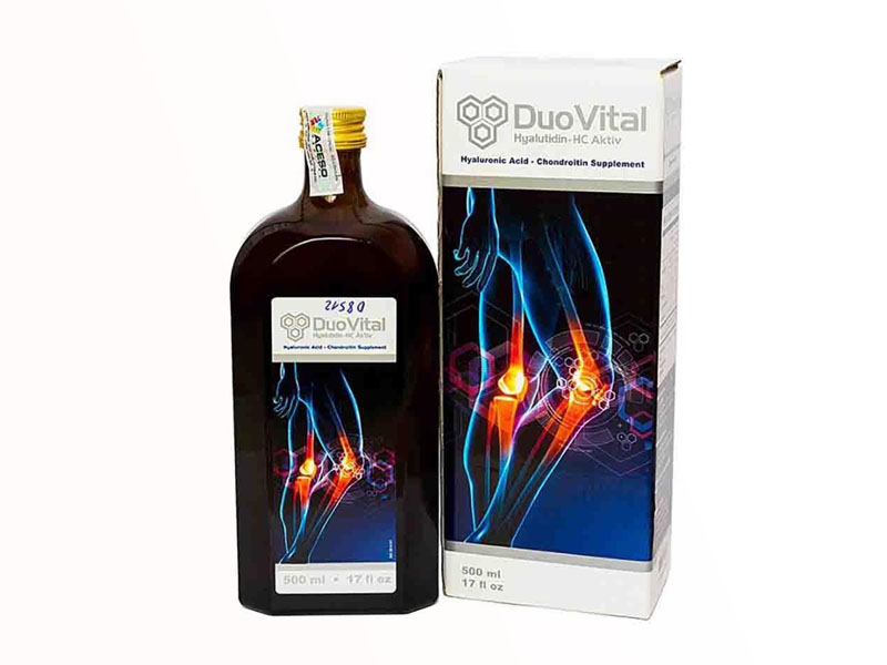 DuoVital - Acid hyaluronic kết hợp Chondroitin sulfate hỗ trợ xương khớp